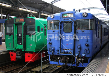 JR Kyushu Kiha 66 and 783 series limited express Midori JR Kyushu Kiha 66 and 783 series limited express Midori 79176967