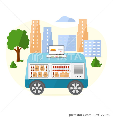 Online Order Delivery Self-driving transportation 79177960