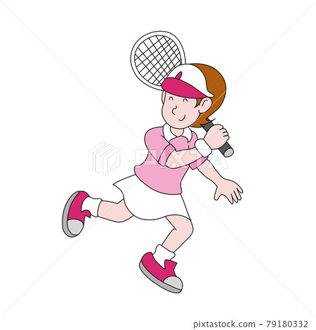 Tennis girl Tennis girl 79180332