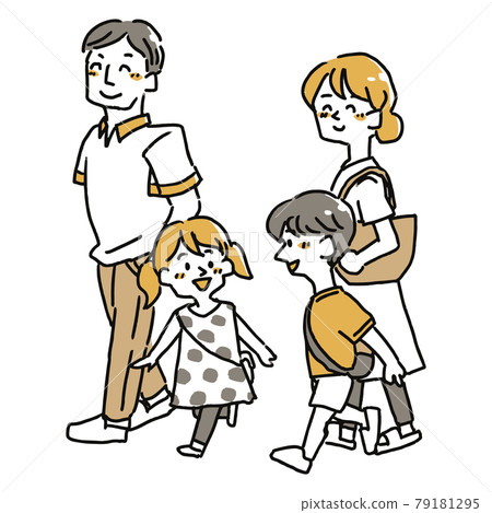 A state of going out with a family A state of going out with a family 79181295