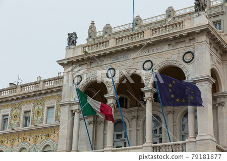 意大利的里雅斯特的政府大樓 意大利的里雅斯特的政府大樓 79181877
