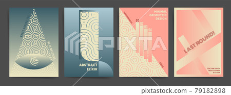 70s retro monochrome gradient design in asian style. Japanese waves and wavy lines and geometric shapes for poster, brochure, placard, cover. Neo Modern trendy graphic design. Vector abstract backdrop 70s retro monochrome gradient design in asian style. Japanese waves and wavy lines and geometric shapes for poster, brochure, placard, cover. Neo Modern trendy graphic design. Vector abstract backdrop 79182898