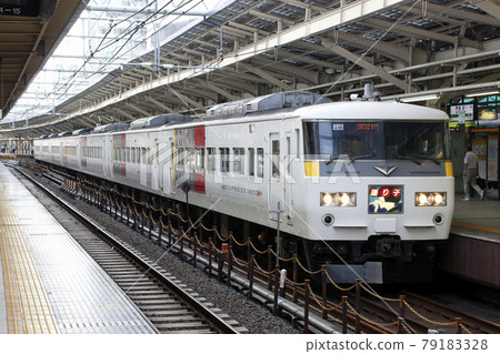 Temporary Limited Express Odoriko: Series 185 train (7-car train) 79183328