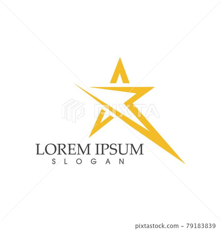 Star icon Template 79183839