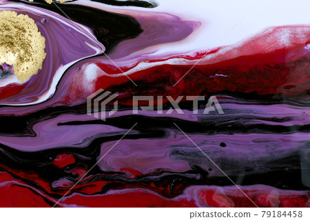 Burgundy mixed ink texture. Abstract marble... - Stock Illustration ...