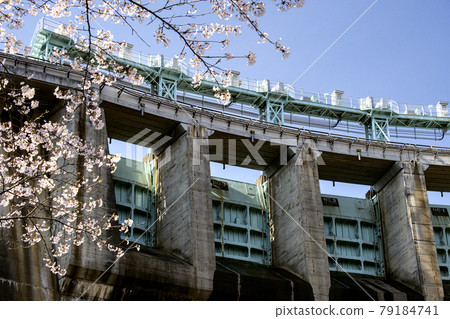Dam landscape Dam landscape 79184741