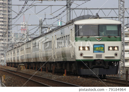 Limited Express Akagi bound for Shinjuku (185 series train) Limited Express Akagi bound for Shinjuku (185 series train) 79184964