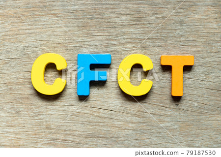 Color alphabet letter in word CFCT (Abbreviation of Cash Flow Cycle Time) on wood background Color alphabet letter in word CFCT (Abbreviation of Cash Flow Cycle Time) on wood background 79187530