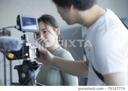 Video recording, cameraman director Video recording, cameraman director 79187774