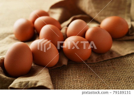 Fresh red egg 79189131