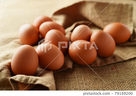 Fresh red egg 79189200