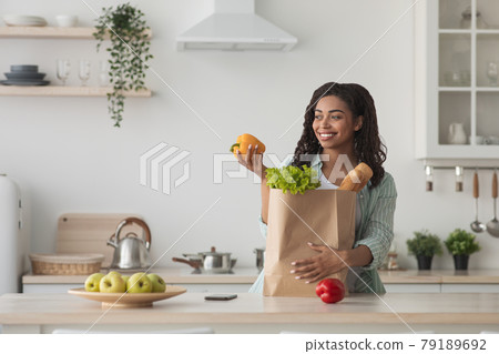 Organic products from market, healthy lifestyle and grocery shopping 79189692