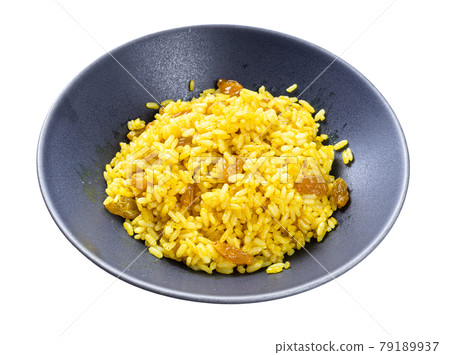cooked sweet yellow rice porridge with turmeric cooked sweet yellow rice porridge with turmeric 79189937