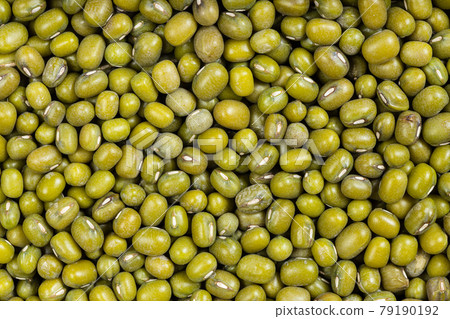 background - raw green mung beans background - raw green mung beans 79190192