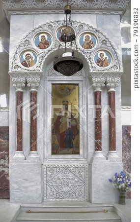 The interior of the Naval Cathedral of St. Nicholas The interior of the Naval Cathedral of St. Nicholas 79190832