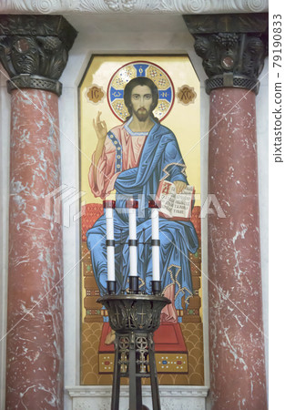 The interior of the Naval Cathedral of St. Nicholas The interior of the Naval Cathedral of St. Nicholas 79190833