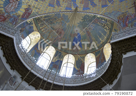The interior of the Naval Cathedral of St. Nicholas The interior of the Naval Cathedral of St. Nicholas 79190872