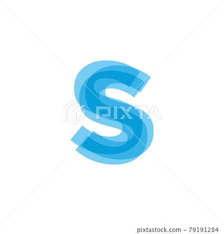 Initial Letters S Logo Design Vector 79191284