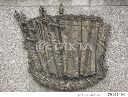 Bas-reliefs at the monument to Alexander 1 in the Alexander Garden Bas-reliefs at the monument to Alexander 1 in the Alexander Garden 79191404