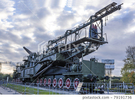 305-mm gun mount rail transporter TM-3-12 (1938) 79191736