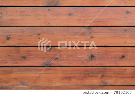 Varnished wood background from cabin exterior. Brown wood barn plank Varnished wood background from cabin exterior. Brown wood barn plank 79192103