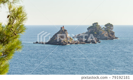 Islands Katic and Sveta Nedjelja at Adriatic Sea Islands Katic and Sveta Nedjelja at Adriatic Sea 79192181