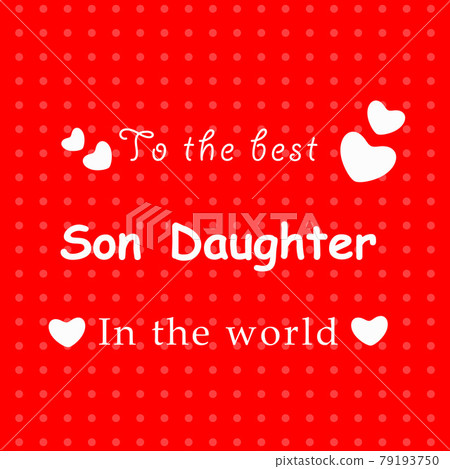 Son's Daughter's Day Background Son's Daughter's Day Background 79193750