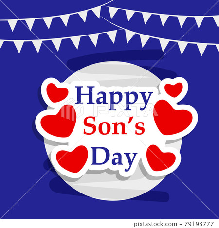 Son's Daughter's Day Background 79193777