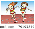 Athletics relay girls 79193849