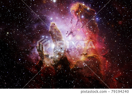 Outer space art. Starfield. Elements of this image furnished by NASA. Outer space art. Starfield. Elements of this image furnished by NASA. 79194240