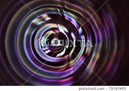 Yoga meditation in lotus pose with aura spiritual 79195495