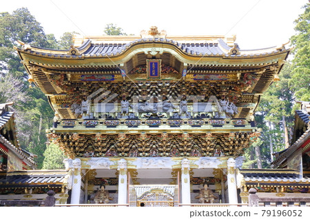 The Yomei gate of Nikko Toshogu Shrine The Yomei gate of Nikko Toshogu Shrine 79196052