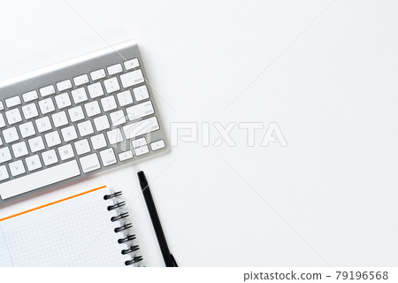 Top view of modern technology working place 79196568