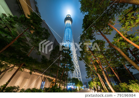 “東京”東京晴空塔藍點亮支援醫務人員等 “東京”東京晴空塔藍點亮支援醫務人員等 79196984