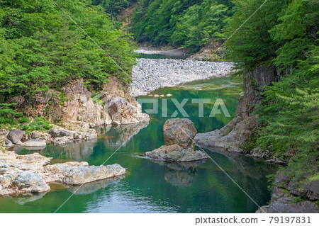 View from Ryuokyo Nijimi Bridge Nikko City View from Ryuokyo Nijimi Bridge Nikko City 79197831