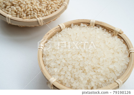 糙米和白米的形象 糙米和白米的形象 79198126