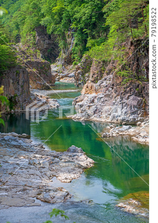 View from Ryuokyo Nijimi Bridge Nikko City 79198522