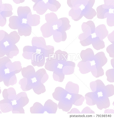 Watercolor purple flower background 79198540
