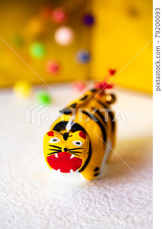 2022 虎年,可愛的老虎,揮舞著紙漿 2022 虎年,可愛的老虎,揮舞著紙漿 79200093