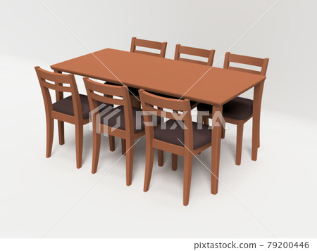 6人餐桌套裝 79200446