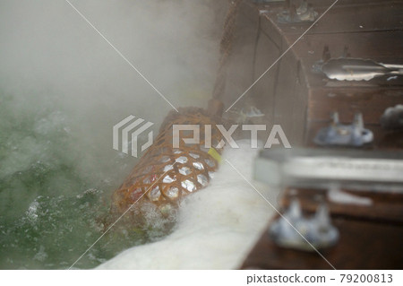 台灣，溫泉，煮蛋，台湾、温泉、ゆで卵、Taiwan, hot springs, boiled egg 79200813