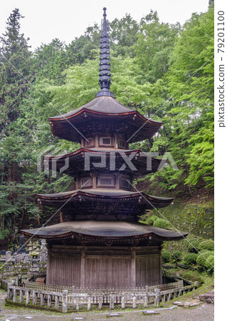 Besso Onsen Anzenji National Treasure Octagonal Triple Tower Besso Onsen Anzenji National Treasure Octagonal Triple Tower 79201100