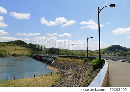 Shijushida Dam in early summer 79202405