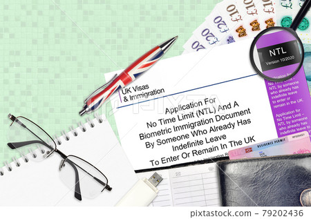 English form NTL Application for No time limit and a biometrical immigration document by someone who already has indefinite leave to enter or remain in the UK English form NTL Application for No time limit and a biometrical immigration document by someone who already has indefinite leave to enter or remain in the UK 79202436