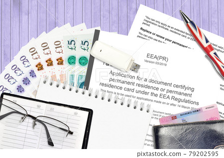 English form EEA PR application for a document certifying permanent residence or permanent residence card under the EEA regulations from UK visas and immigration English form EEA PR application for a document certifying permanent residence or permanent residence card under the EEA regulations from UK visas and immigration 79202595