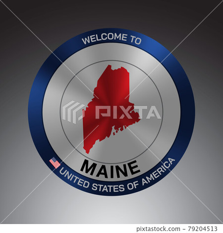 The Sign Shield Style United States Of America... - Stock Illustration ...