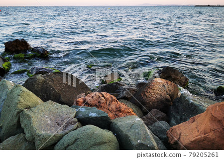 Bulgarian Black sea in Ravda village 79205261