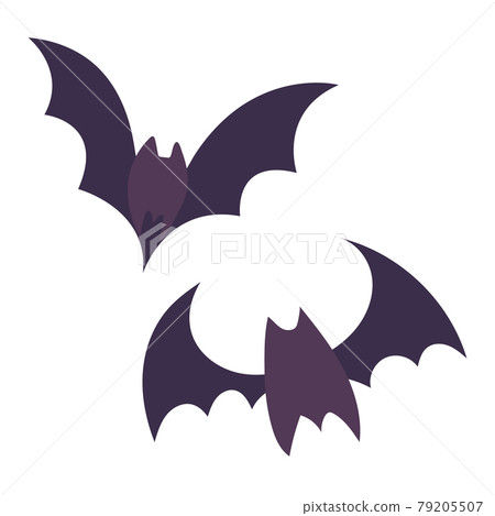 Bats illustration 79205507