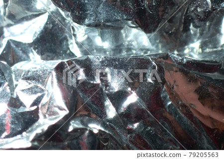 silver tinfoil texture 79205563