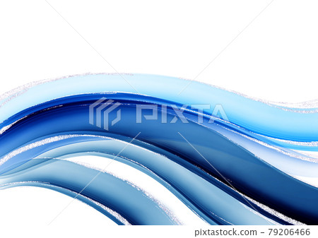 Background Texture Waveline Water Fluctuation Light Wave Graphic Curve Global Blue 79206466